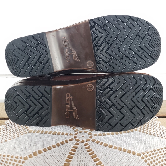 **SOLd*thankyou🌹HTF Dansko Frankie☆Antique Burnished Brown☆EU39 /US 8.5-9 - Picture 13 of 14